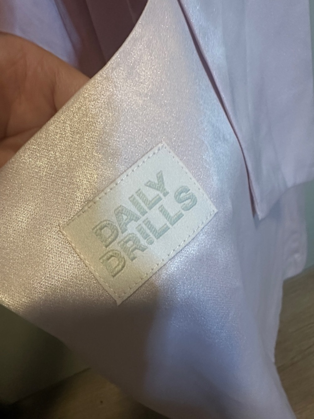 Daily Drills Silly Mini Pink Dress Size Medium - Picture 7 of 9